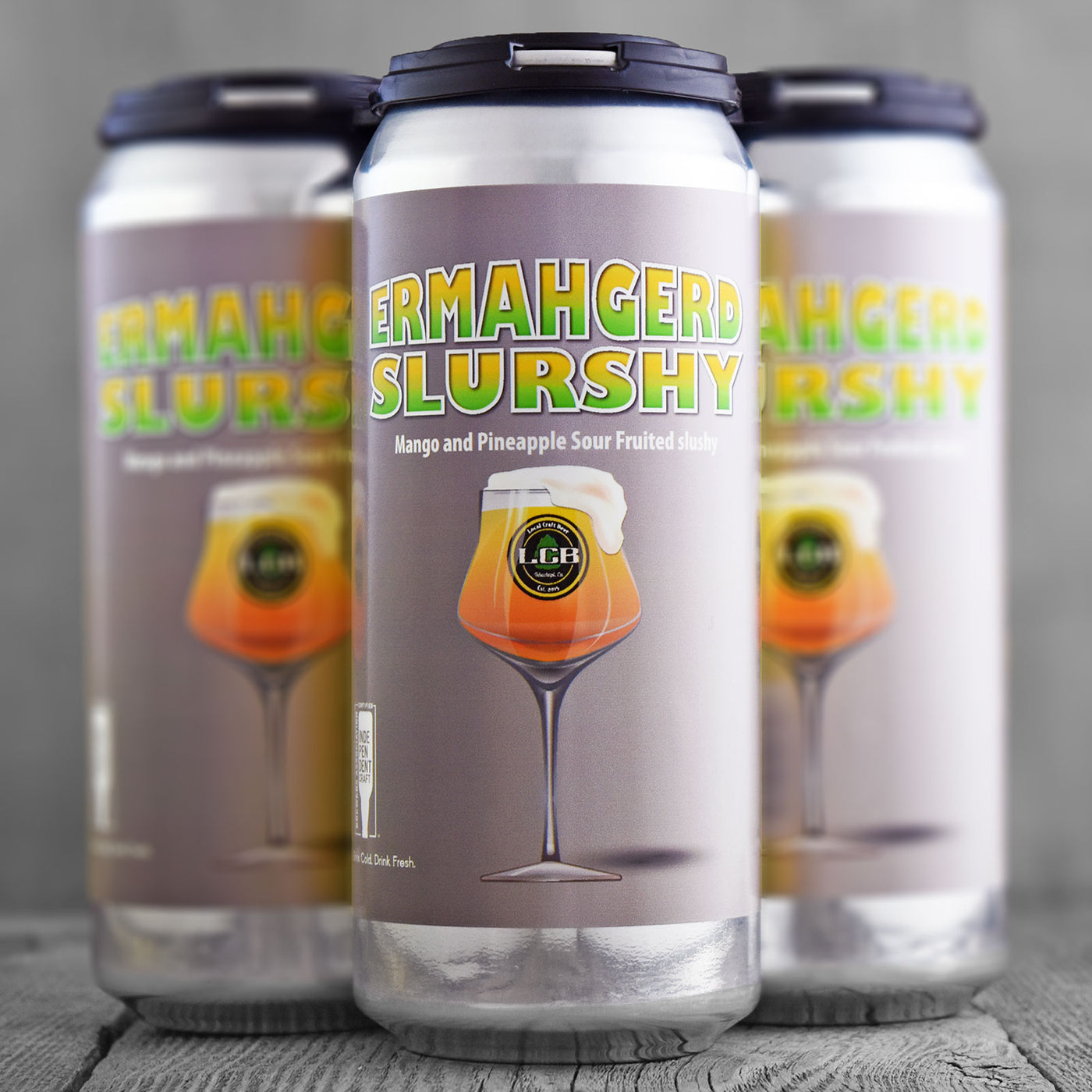 Local Craft Beer Ermahgerd Slurshy (Mango & Pineapple)