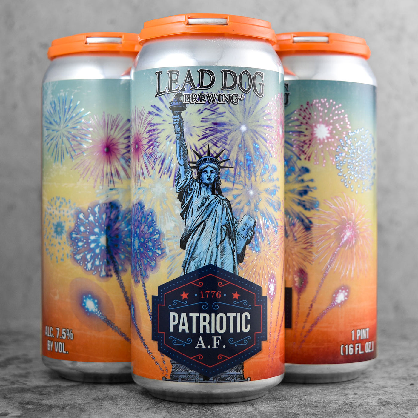 Lead Dog Patriotic A.F.