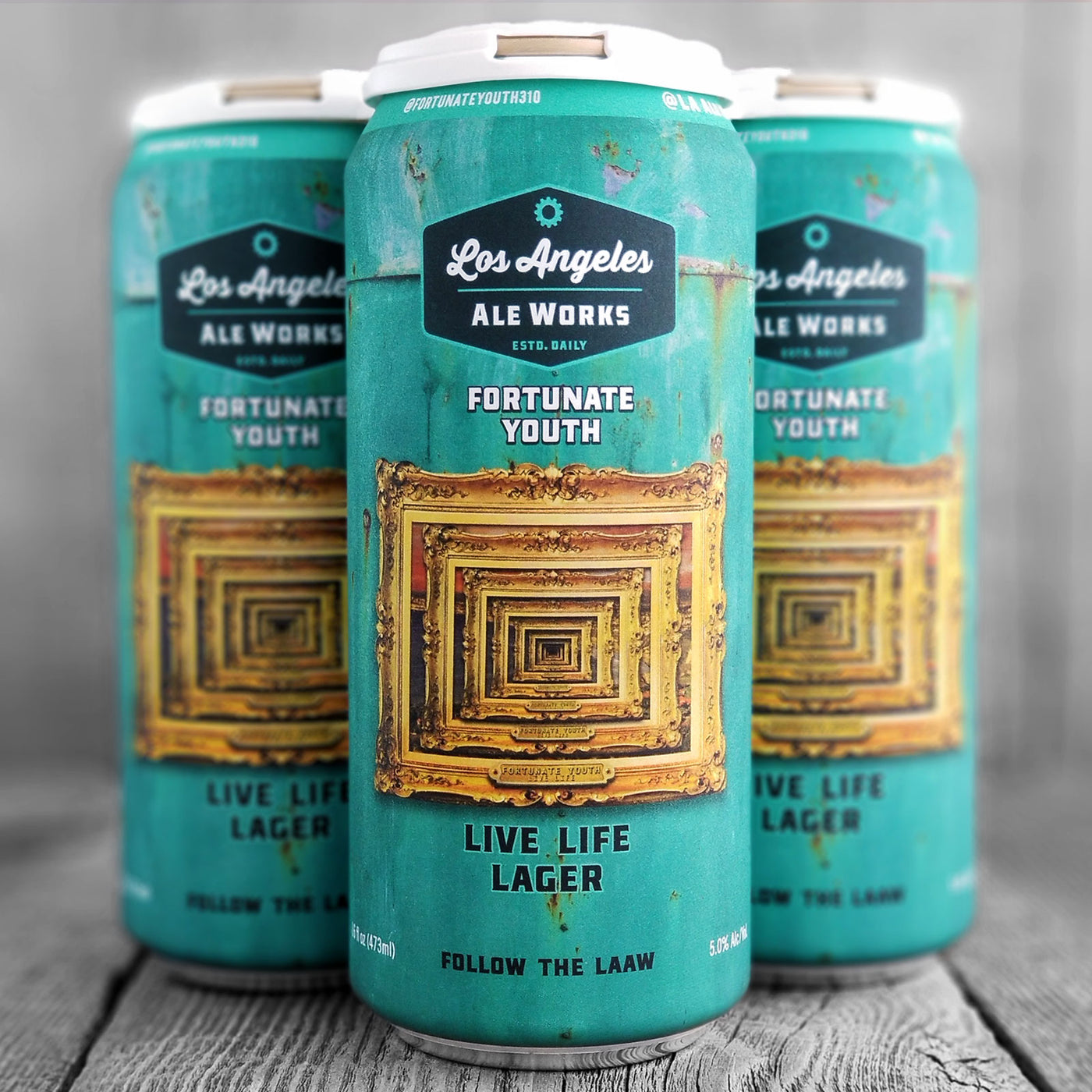 Los Angeles Ale Works / Fortunate Youth - Live Life Lager