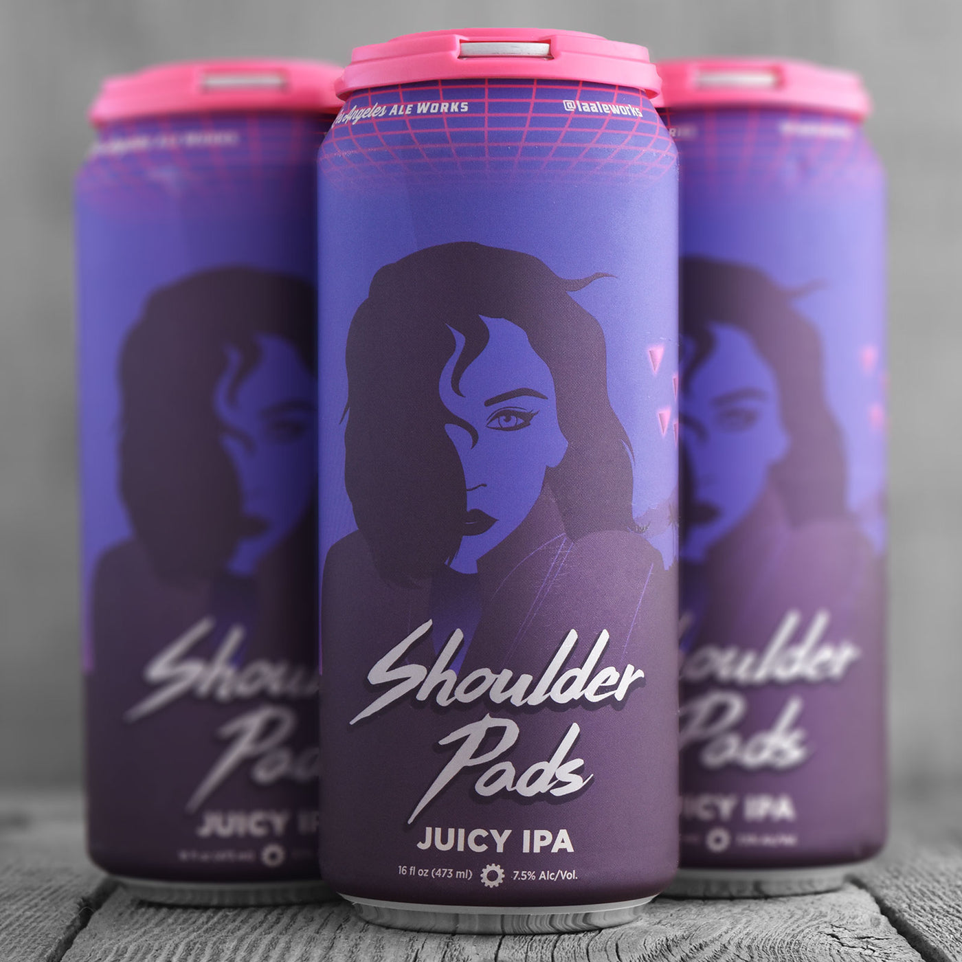Los Angeles Ale Works Shoulder Pads