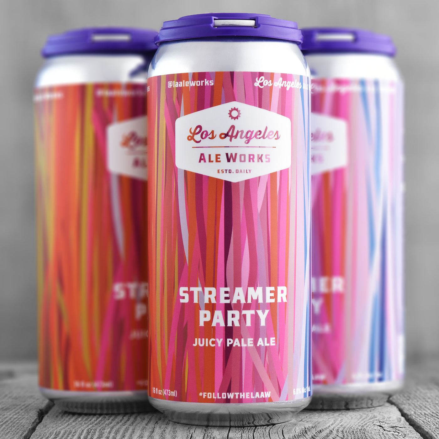 Los Angeles Ale Works Streamer Party