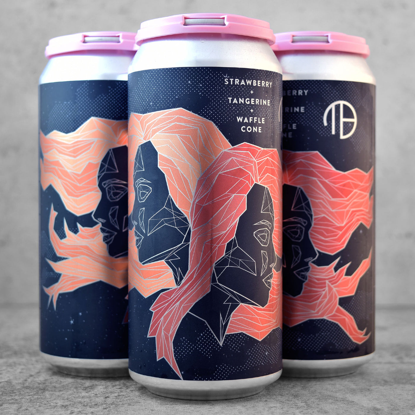 Mortalis Gemini - Strawberry Tangerine Waffle Cone