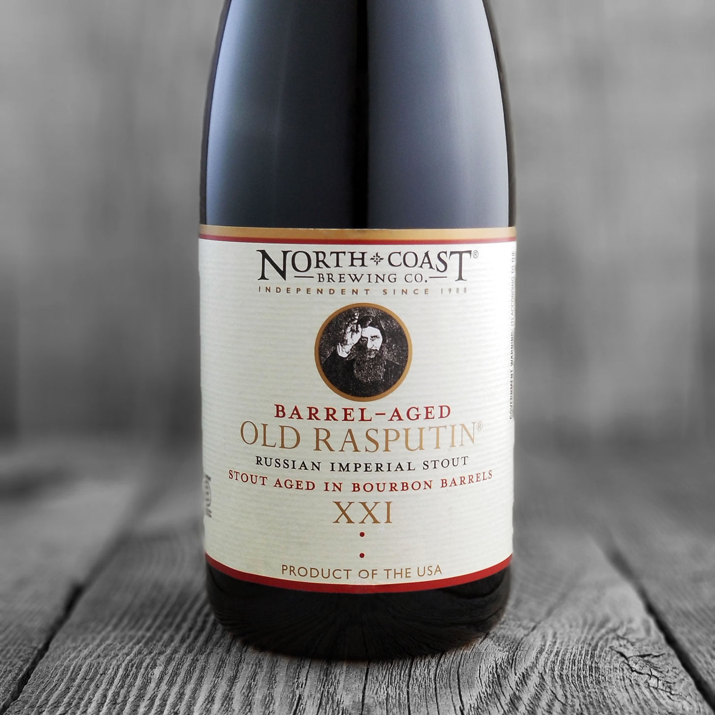 North Coast Bourbon Barrel Aged Old Rasputin XXI