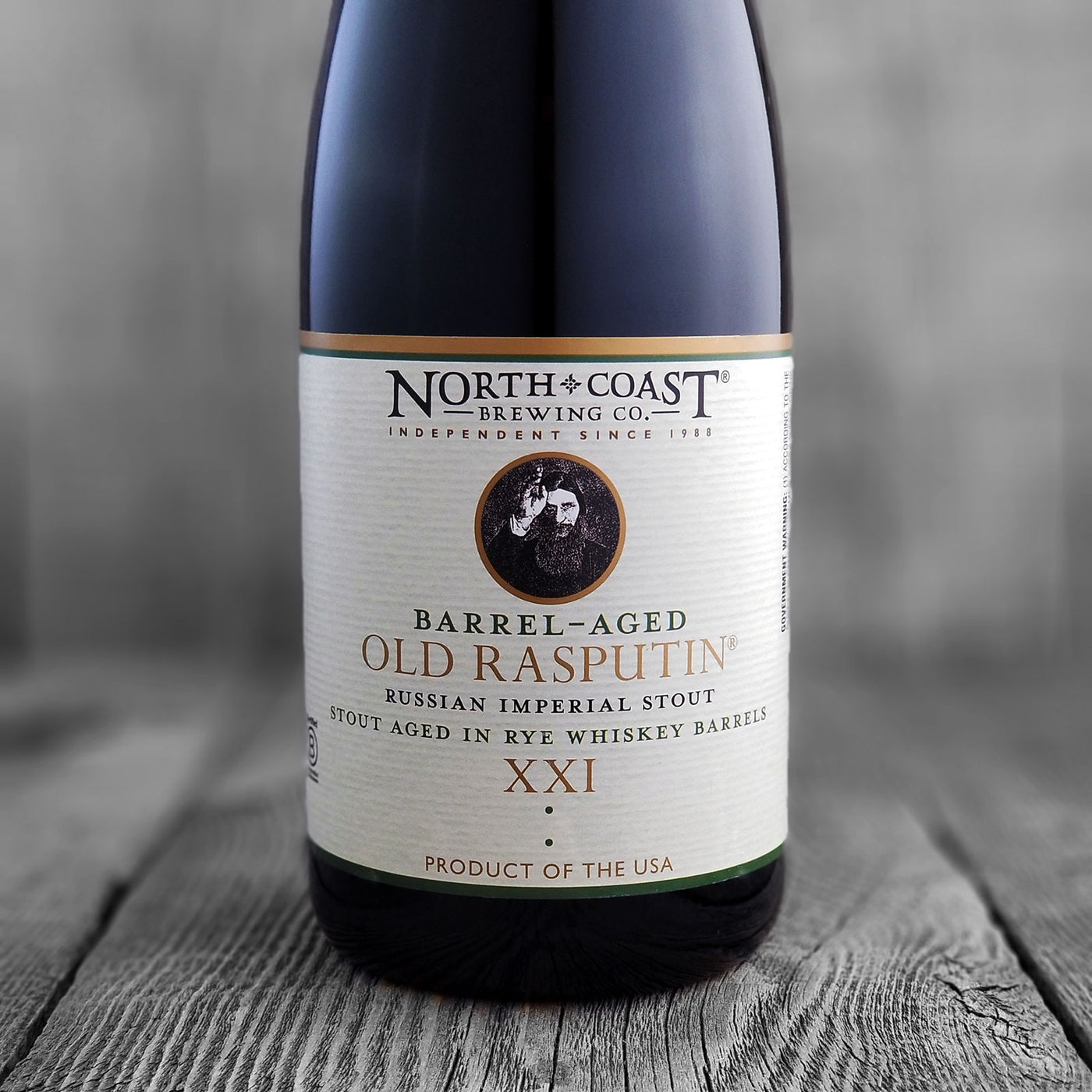 North Coast Rye Whiskey Barrel Aged Old Rasputin XXI