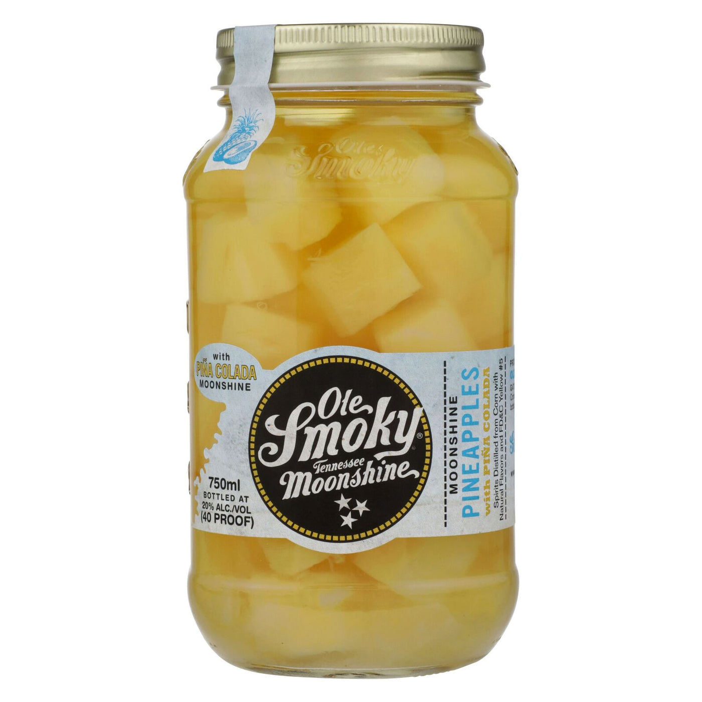 Ole Smoky Moonshine Pineapple With Piña Colada