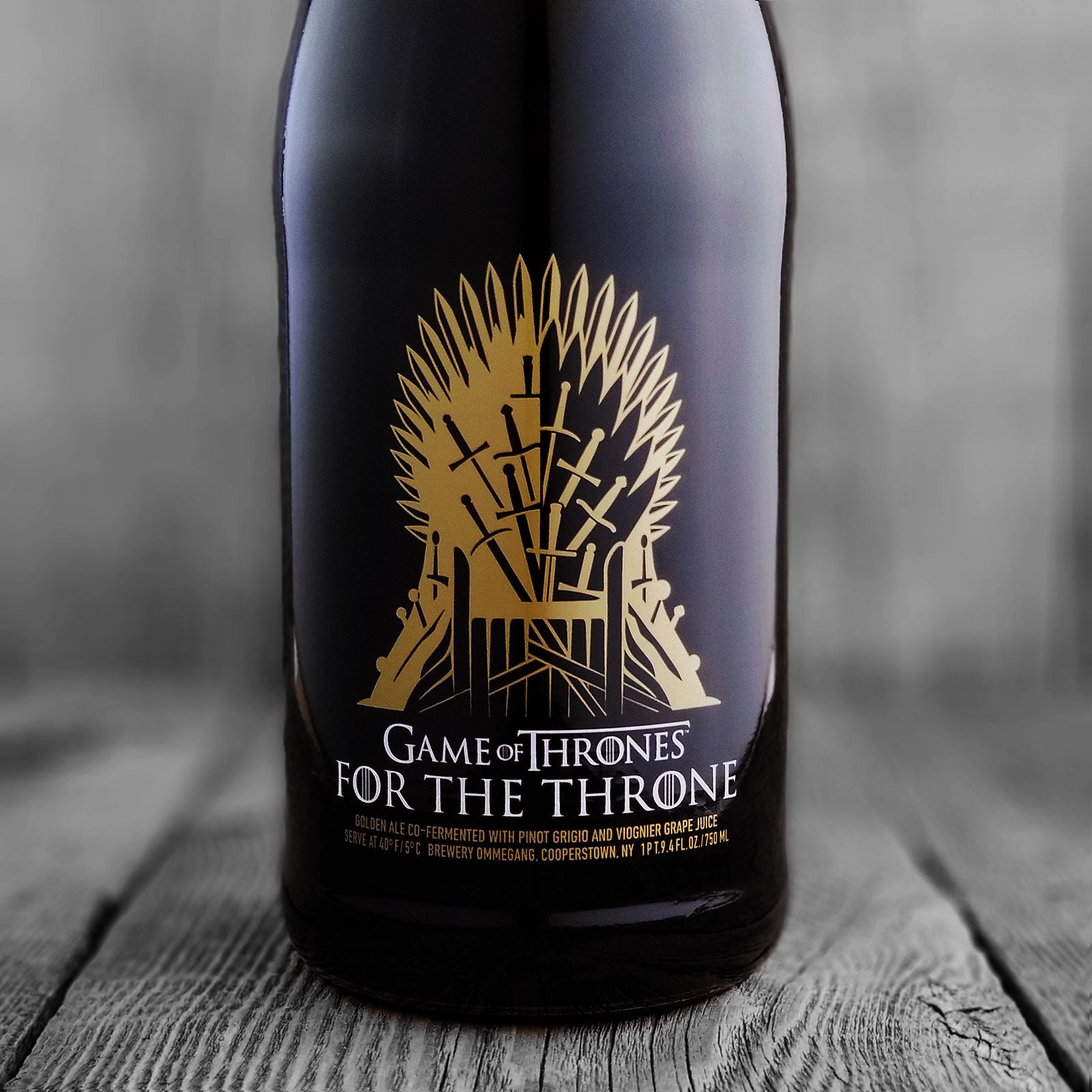 Lot De 6 Verres à Bière Game Of Thrones Ommegang - édition Limitée Logo Or, Neufs Dans Leur Boîte, Collector