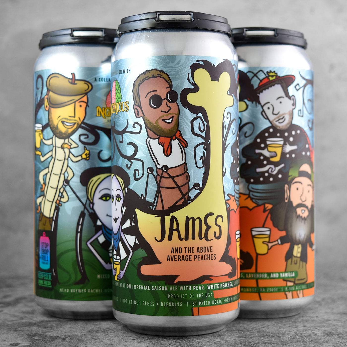 Oozlefinch / Ingenious Brewing Co. - James And the Above Average Peaches