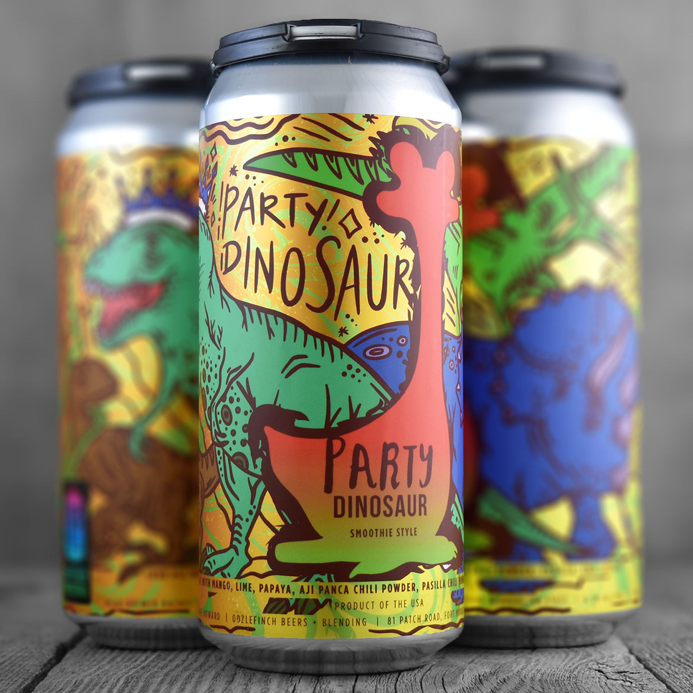 Oozlefinch Party Dinosaur Mango Chili Lime