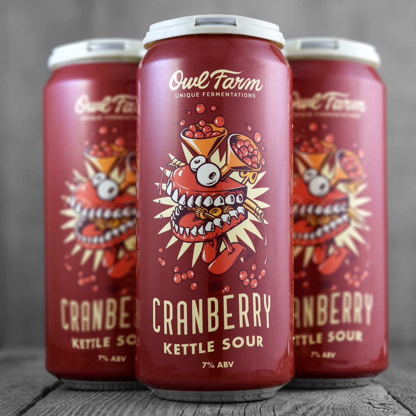 Owl Farm Unique Fermentations Cranberry Kettle Sour
