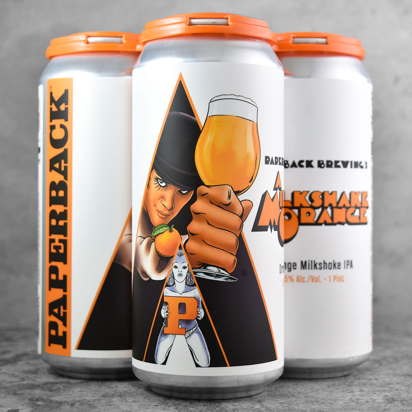 Paperback A Milkshake Orange