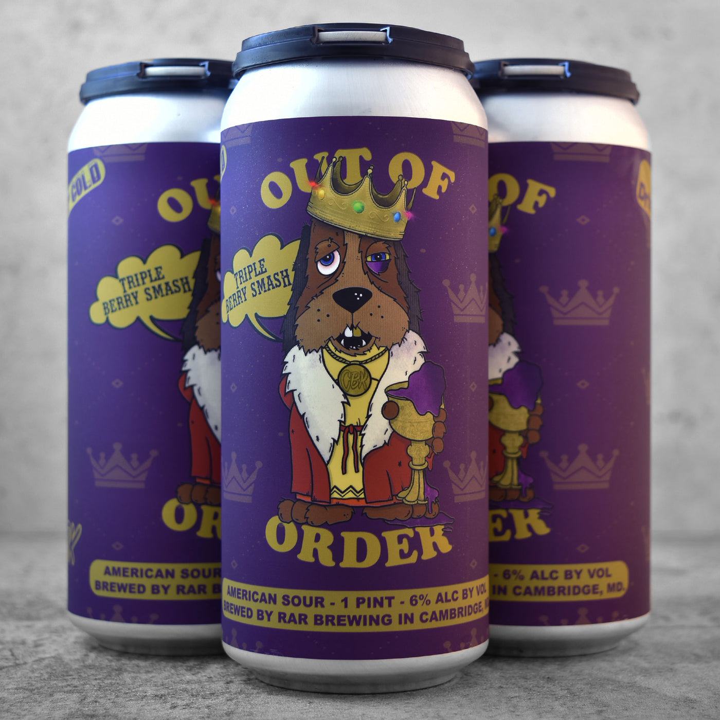Rar / CBK - Out Of Order: Triple Berry Smash