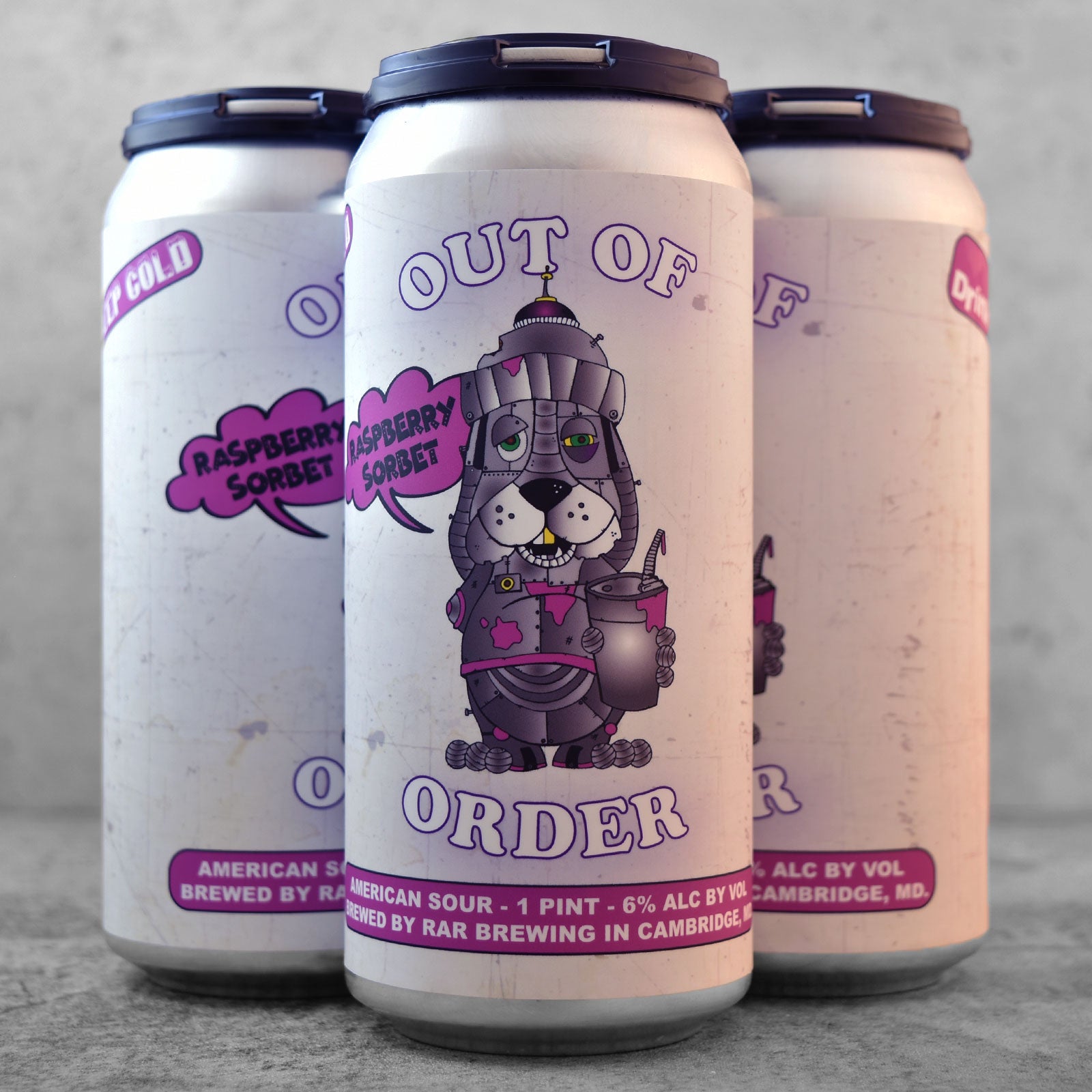 Rar Out Of Order: Raspberry Sorbet