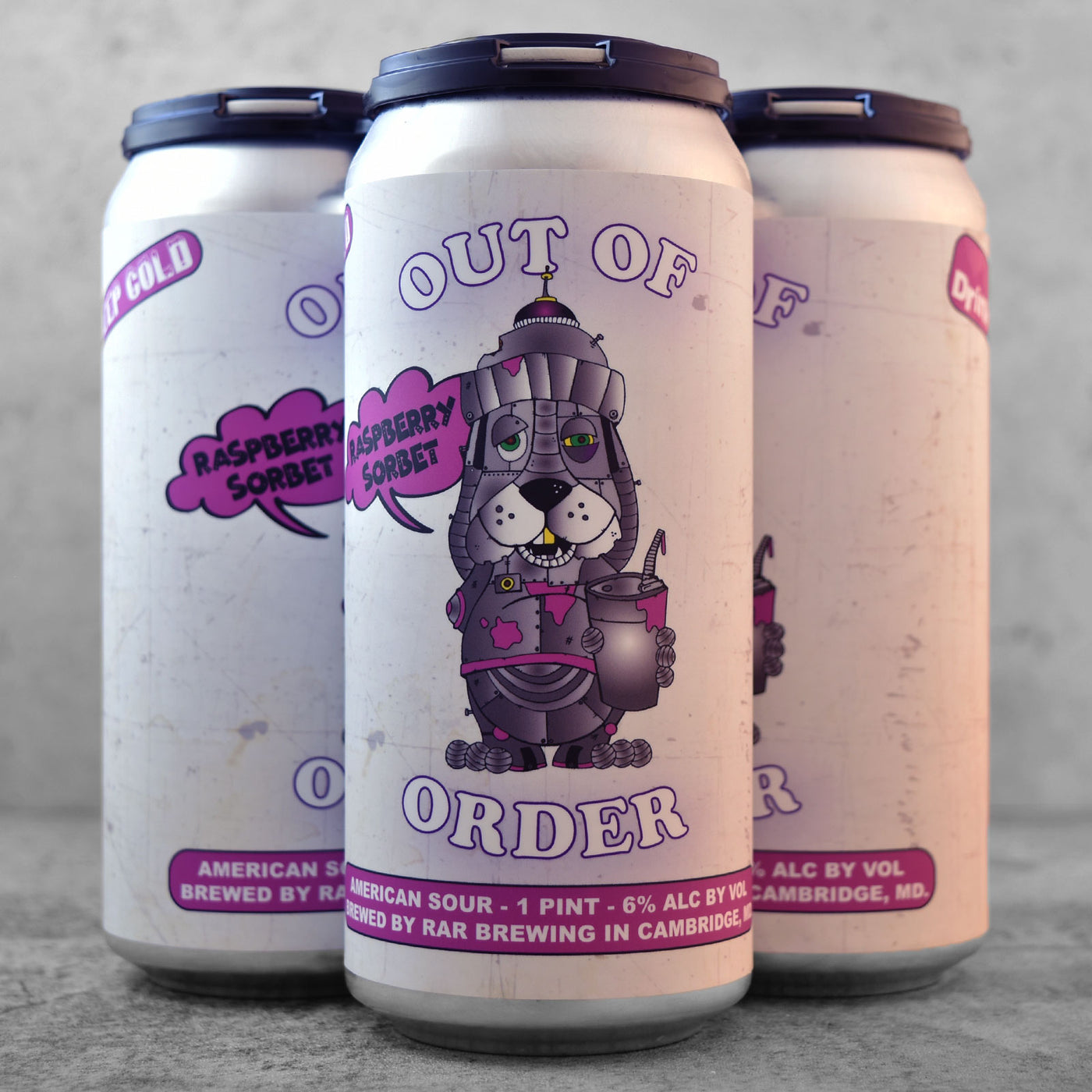 Rar Out Of Order: Raspberry Sorbet