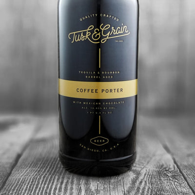 Tusk &amp; Grain Tequila &amp; Bourbon Aged Coffee Porter With Mexican Chocolate (Limit 1)
