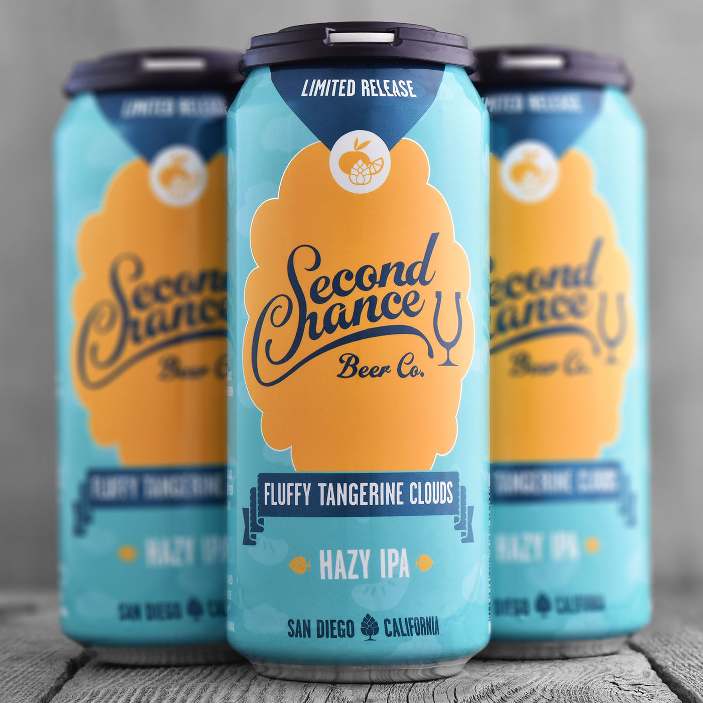 Second Chance Fluffy Tangerine Clouds