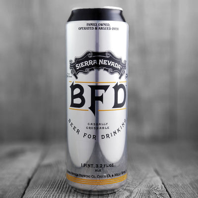 Sierra Nevada BFD (Beer For Drinking)