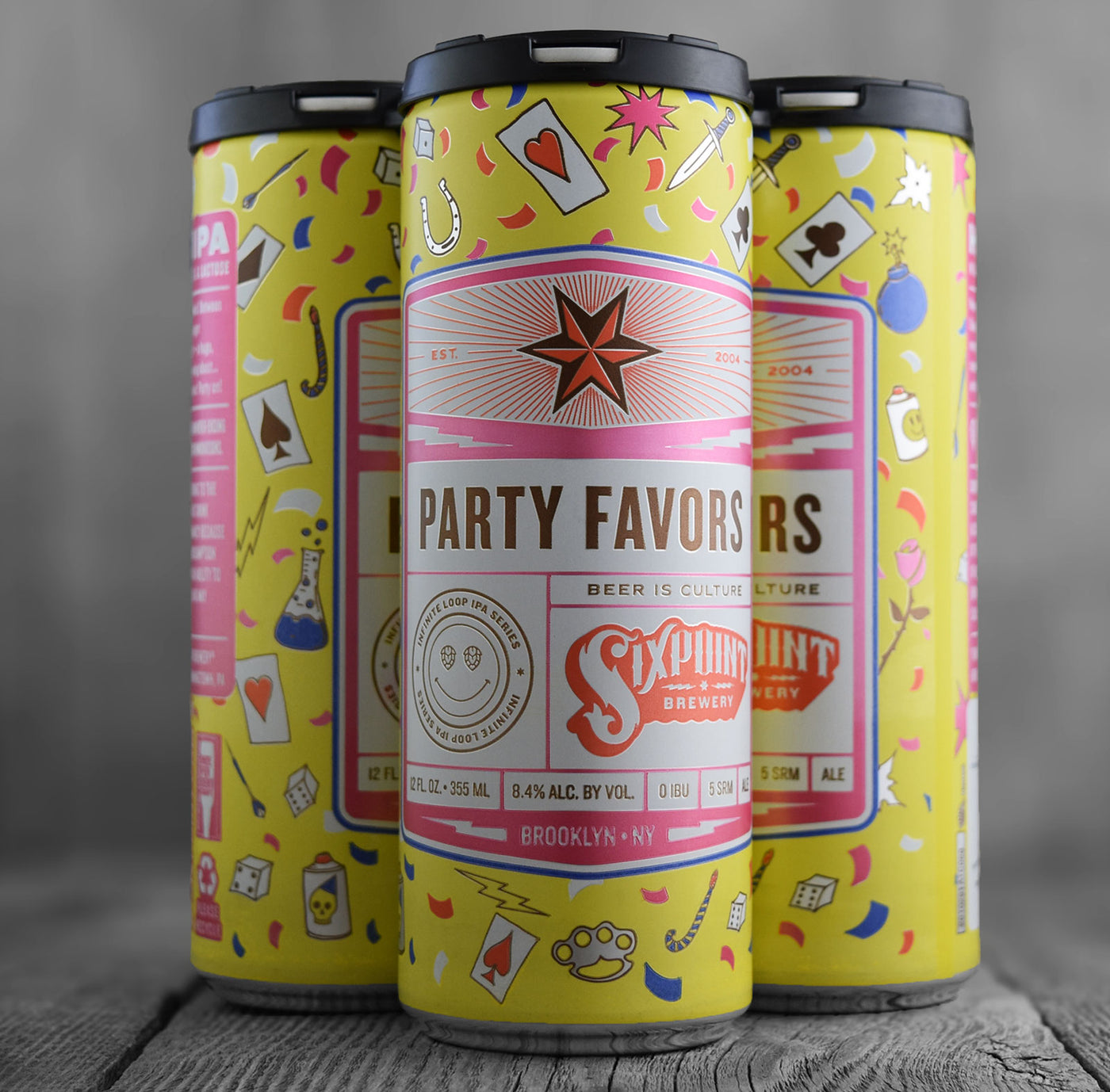 SixPoint Brewery Party Favors Hazy IIPA