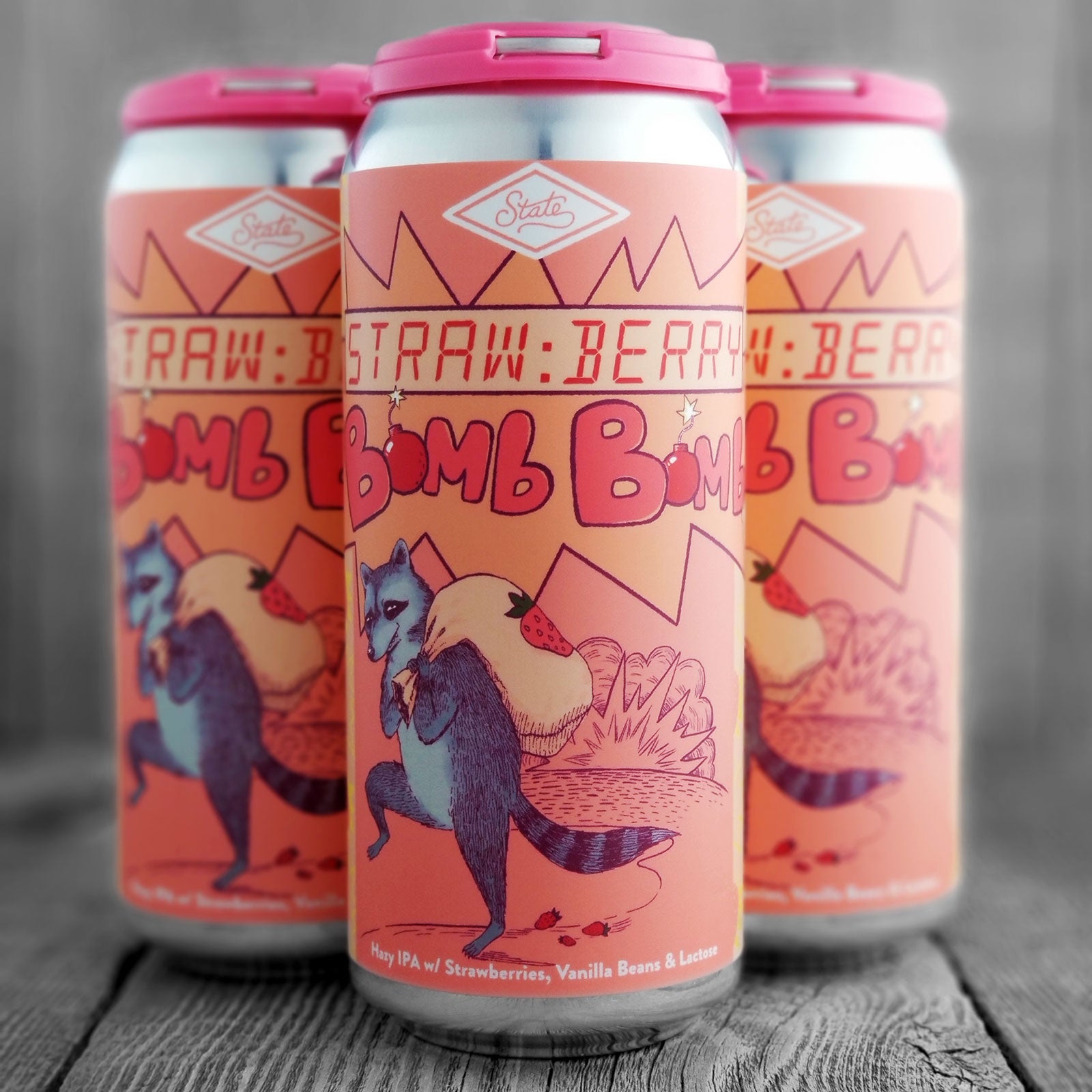 State Strawberry Bomb Bomb