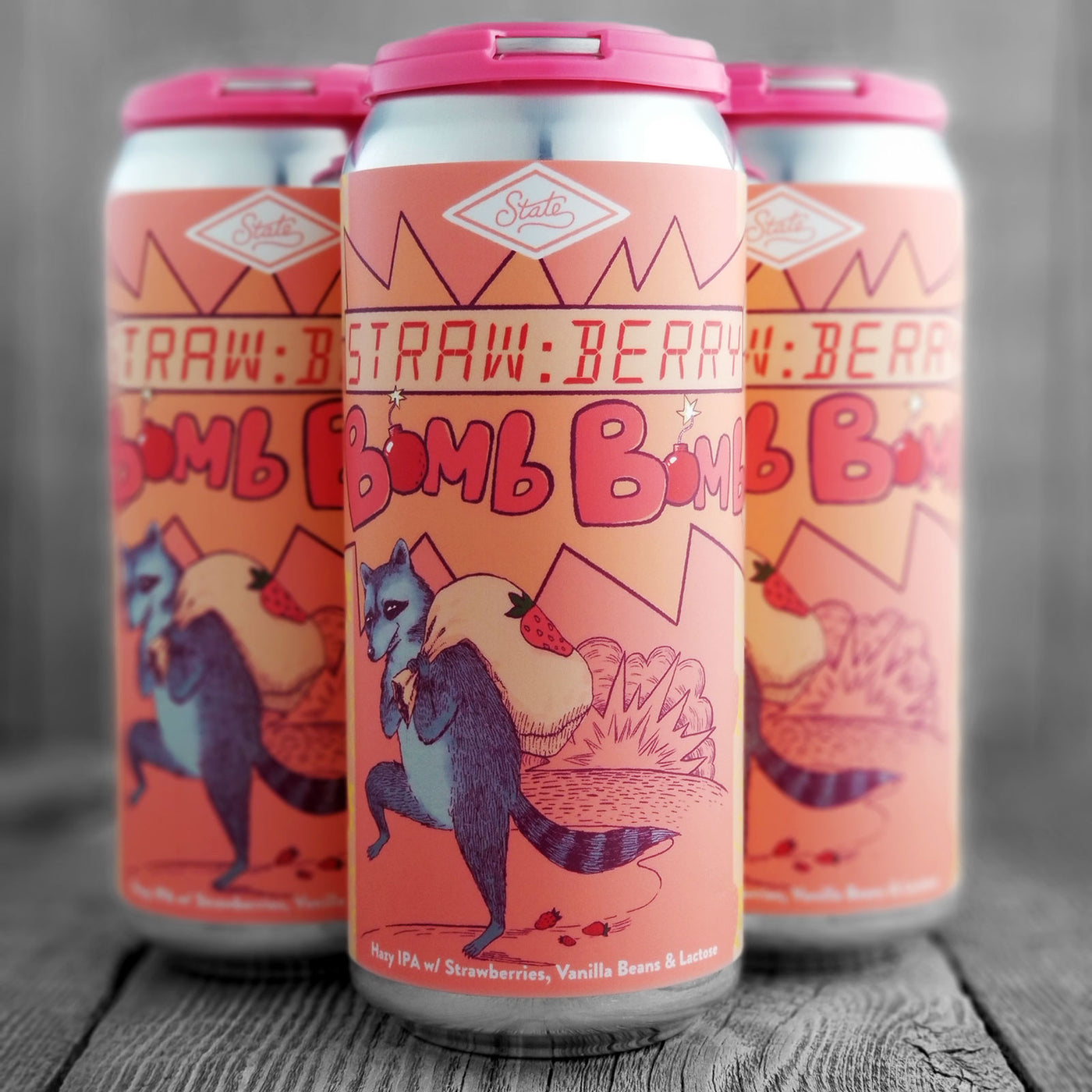 State Strawberry Bomb Bomb