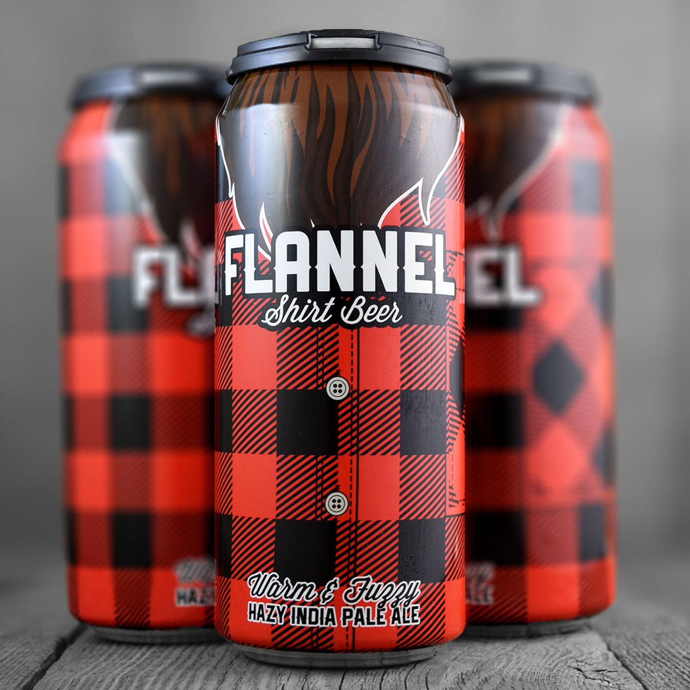 Temblor Flannel Shirt Beer