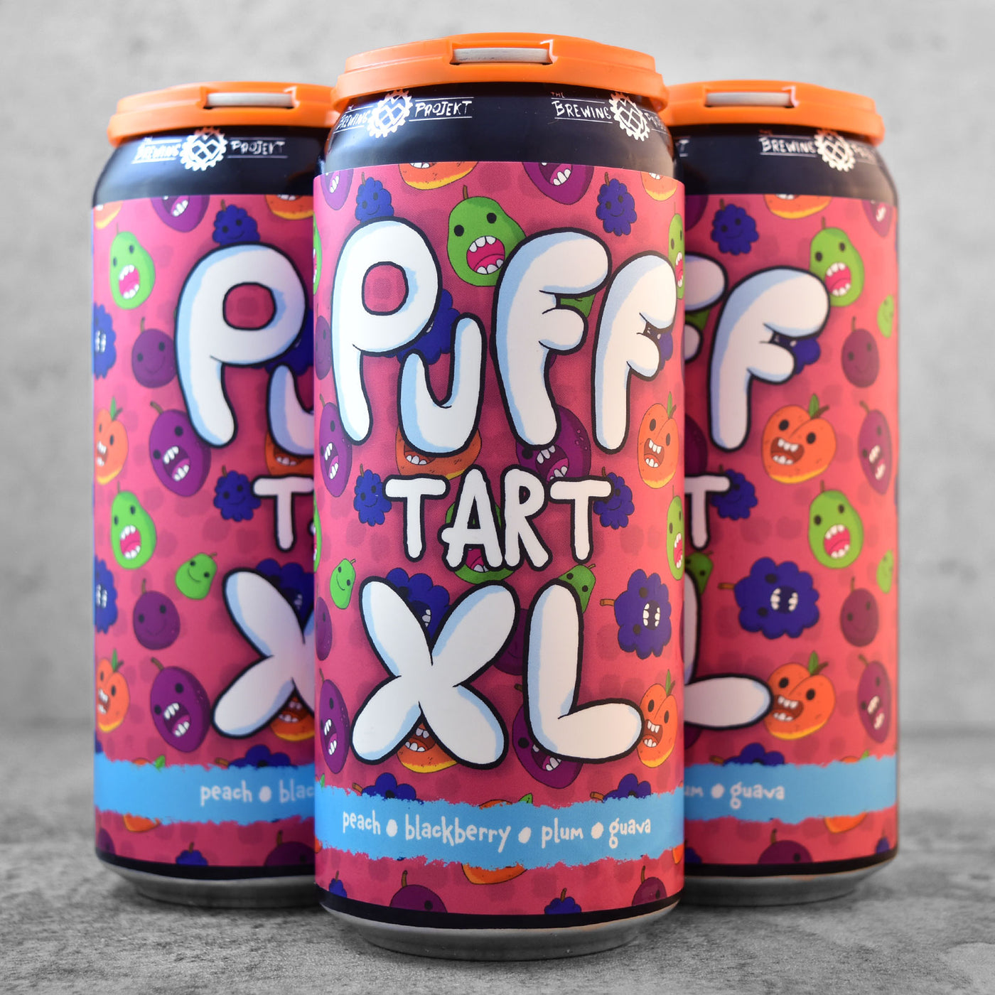 The Brewing Projekt Puff Tart XL - Peach, Blackberry, Plum, Guava