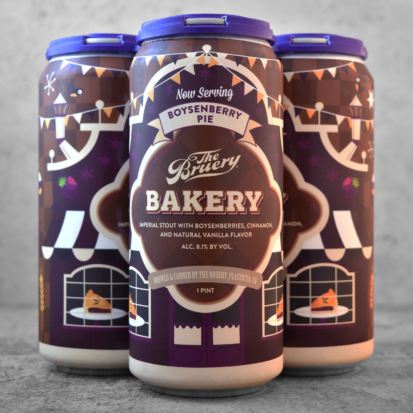 The Bruery Bakery Boysenberry Pie