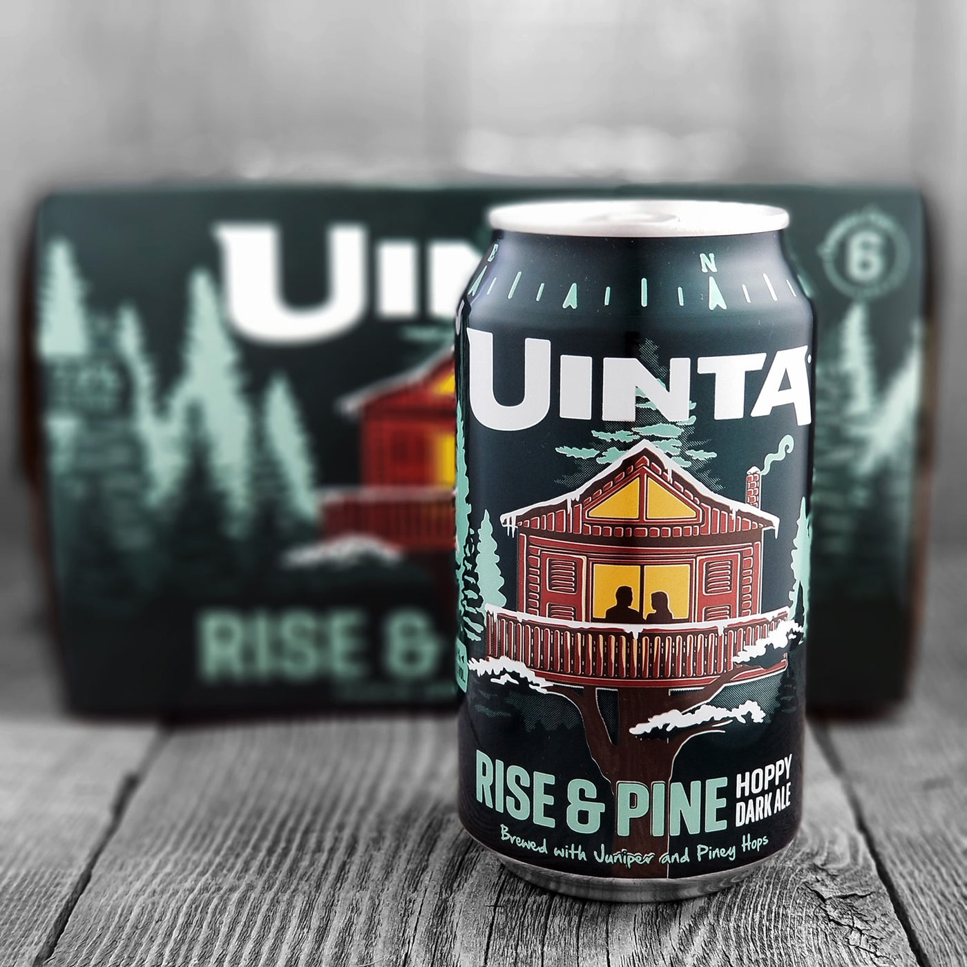 Uinta Rise and Pine Hoppy Dark Ale