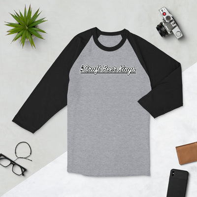 Craft Beer Kings - 3/4 sleeve raglan shirt