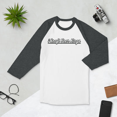 Craft Beer Kings - 3/4 sleeve raglan shirt