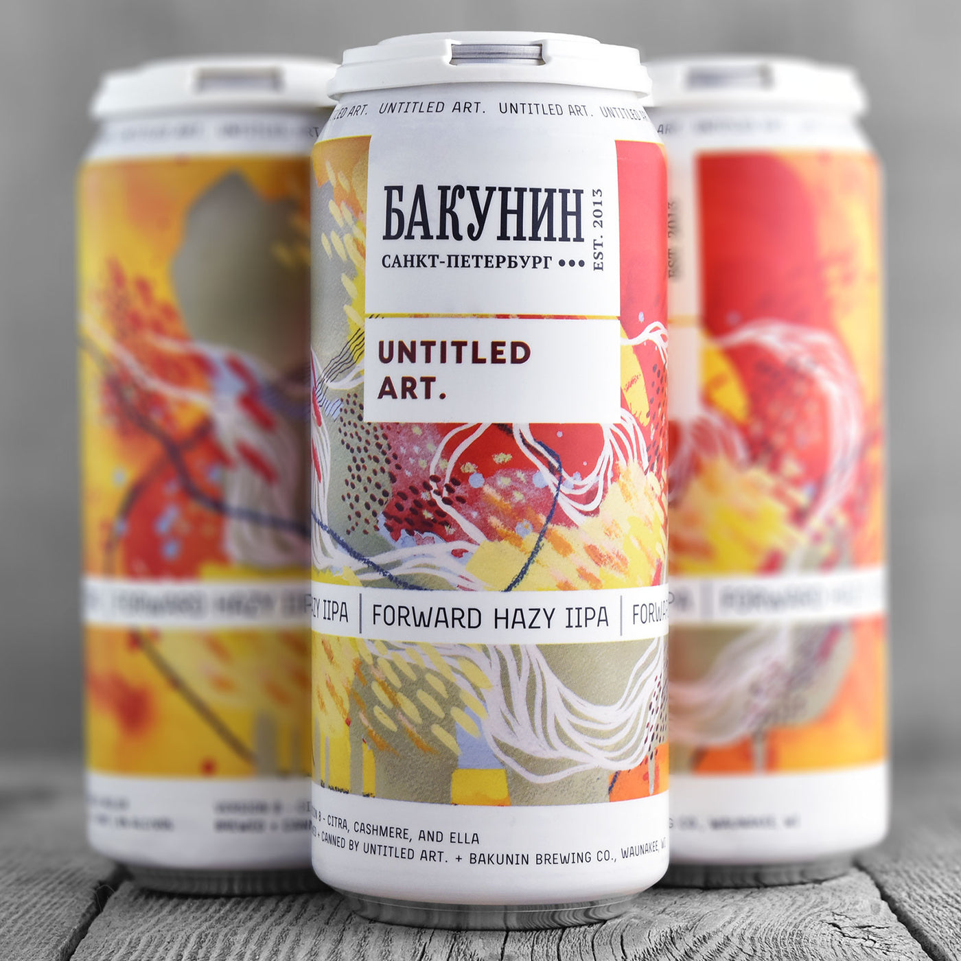 Untitled Art / Bakunin - Forward Hazy IIPA