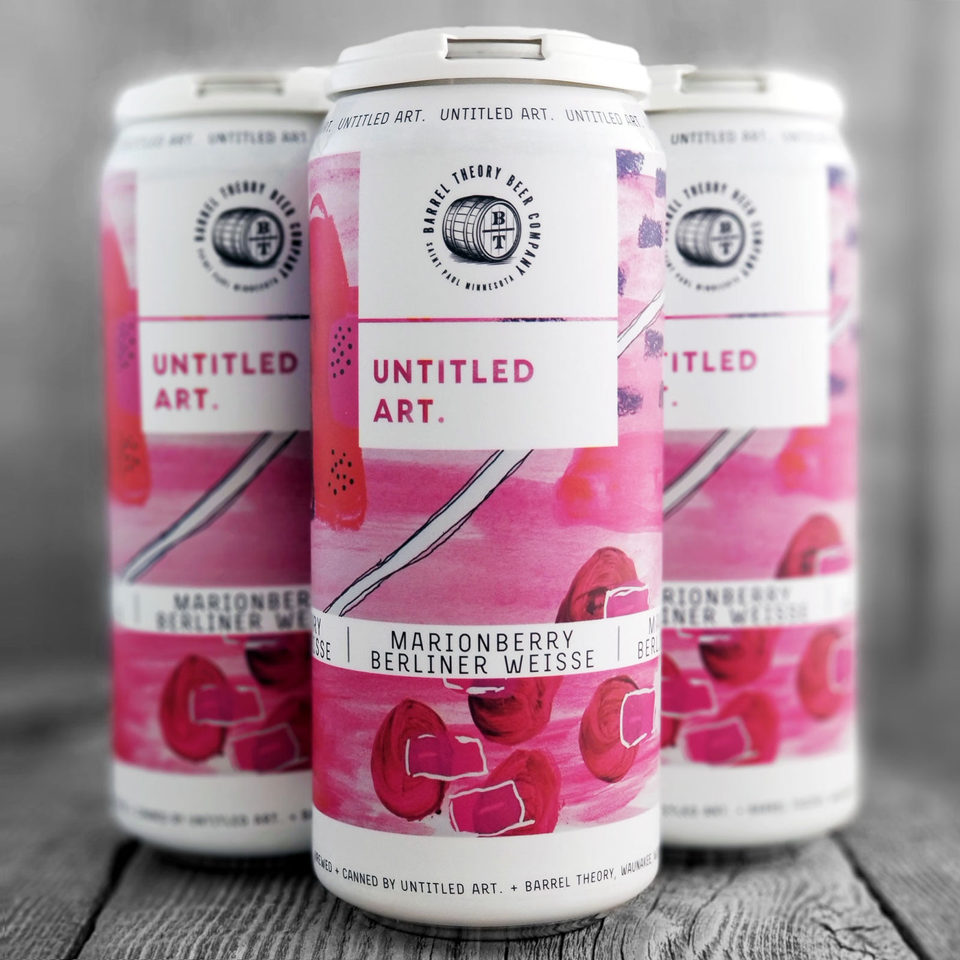 Untitled Art / Barrel Theory - Marionberry Berliner Weisse