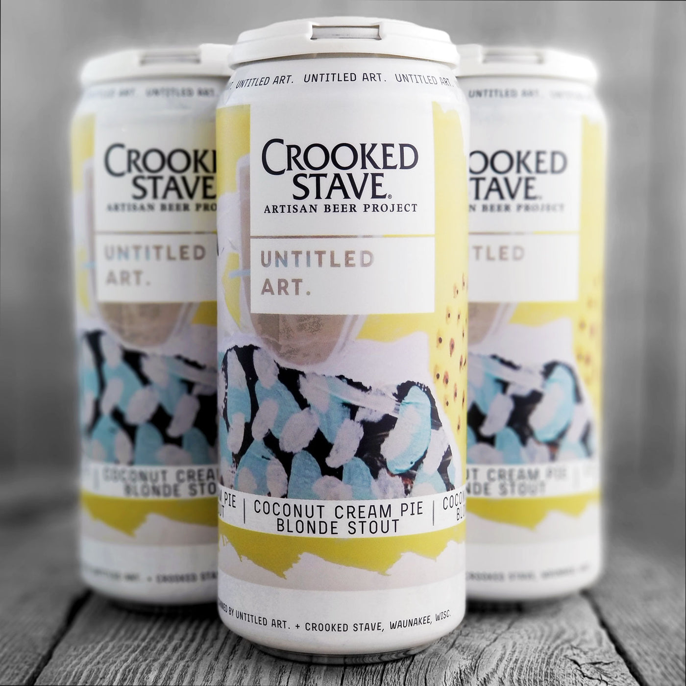 Untitled Art / Crooked Stave - Coconut Cream Pie Blonde Stout