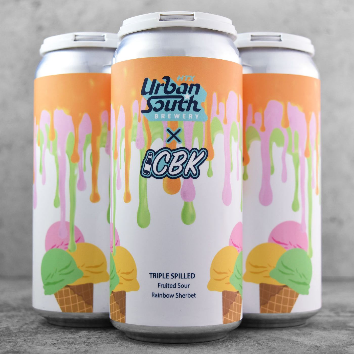 Urban South / CBK - Tipple Spilled - Rainbow Sherbet