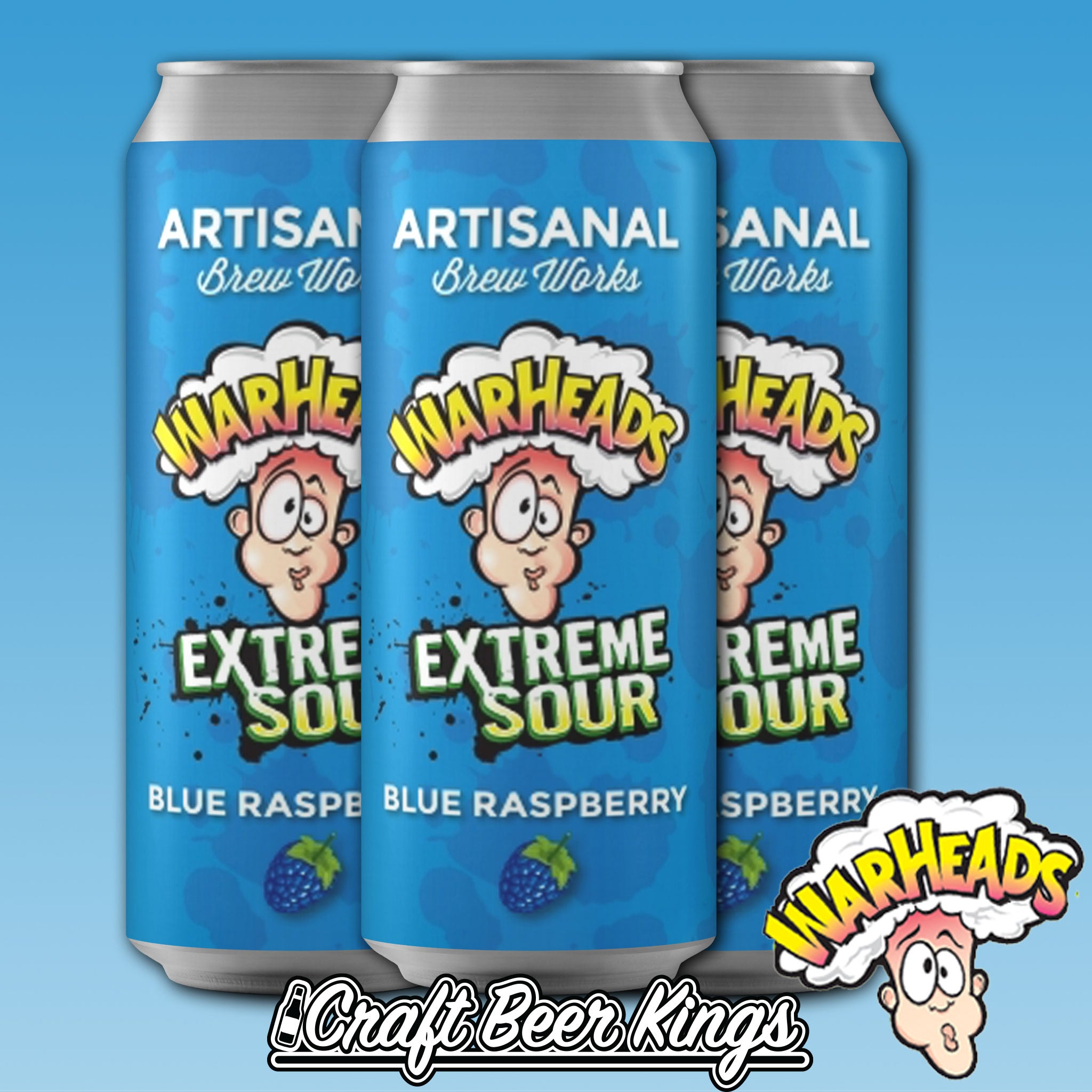 Artisanal Brew Works Warheads - Blue Raspberry - Limit 4