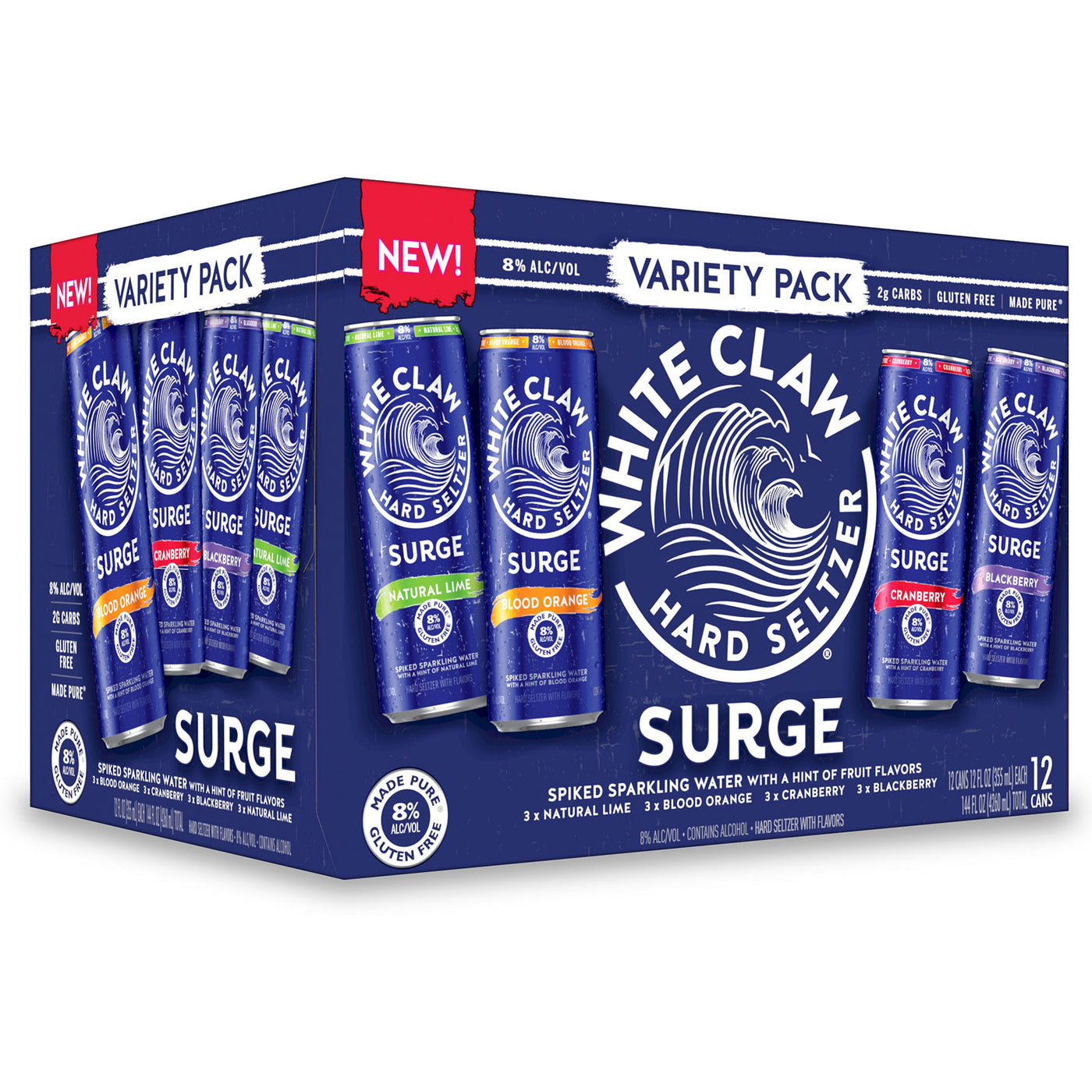 White Claw Surge Variety Pack