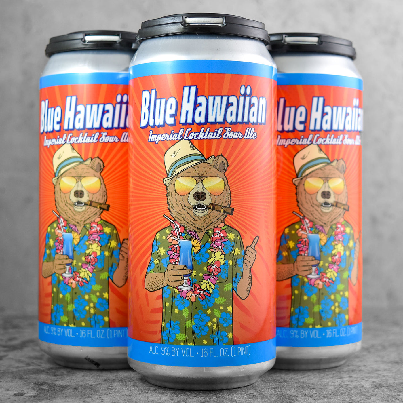 Wild Barrel Blue Hawaiian