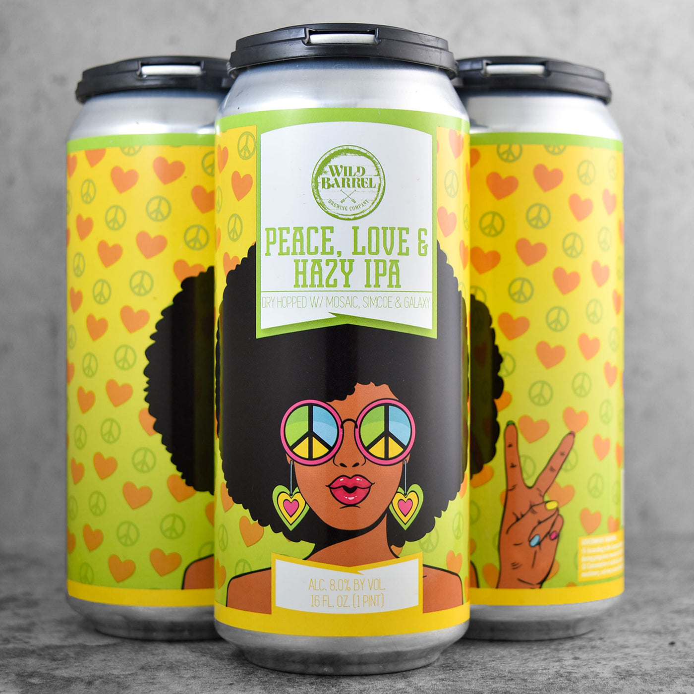 Wild Barrel Peace, Love & Hazy IPA